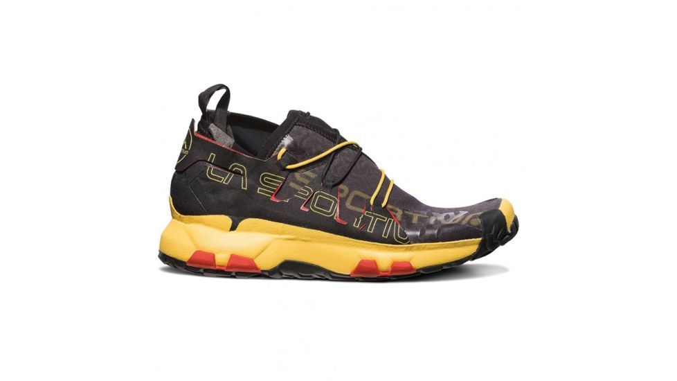 La Sportiva Unika - Mens, Black/ Yellow, 42, 36M-999100-42