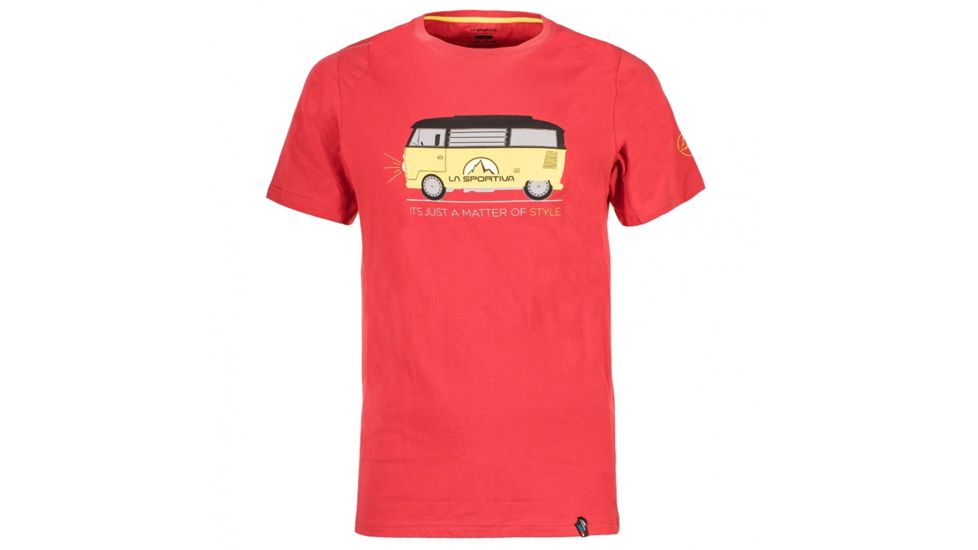 La Sportiva Van T-Shirt - Men's, Cardinal Red, Medium H47-307307-M