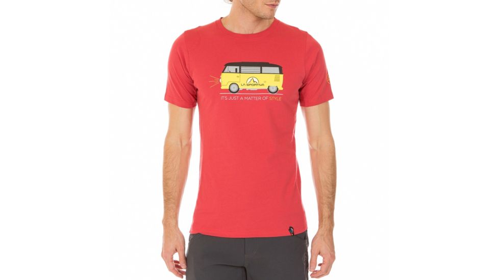 La Sportiva Van T-Shirt - Men's, Cardinal Red, Medium H47-307307-M