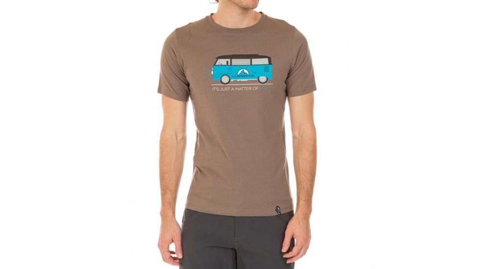La Sportiva Van T-Shirt - Men's, Falcon Brown, Medium H47-804804-M