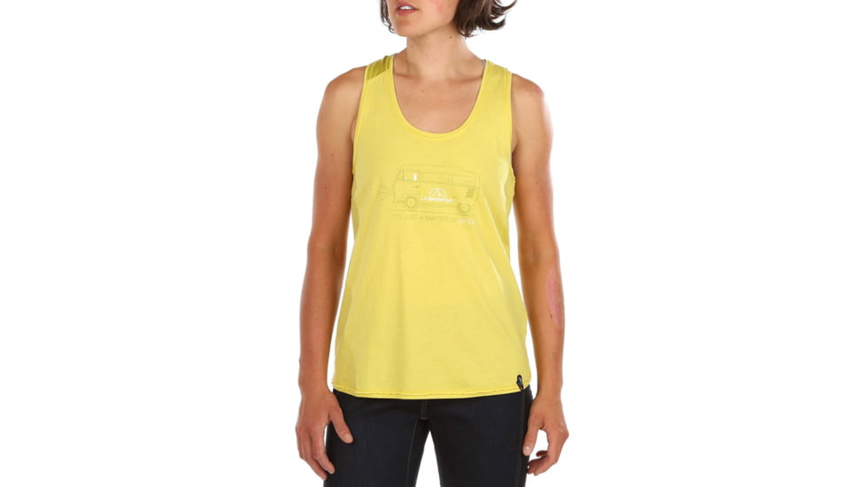 La Sportiva Van Tank - Womens, Celery, Small, I30-715715-S