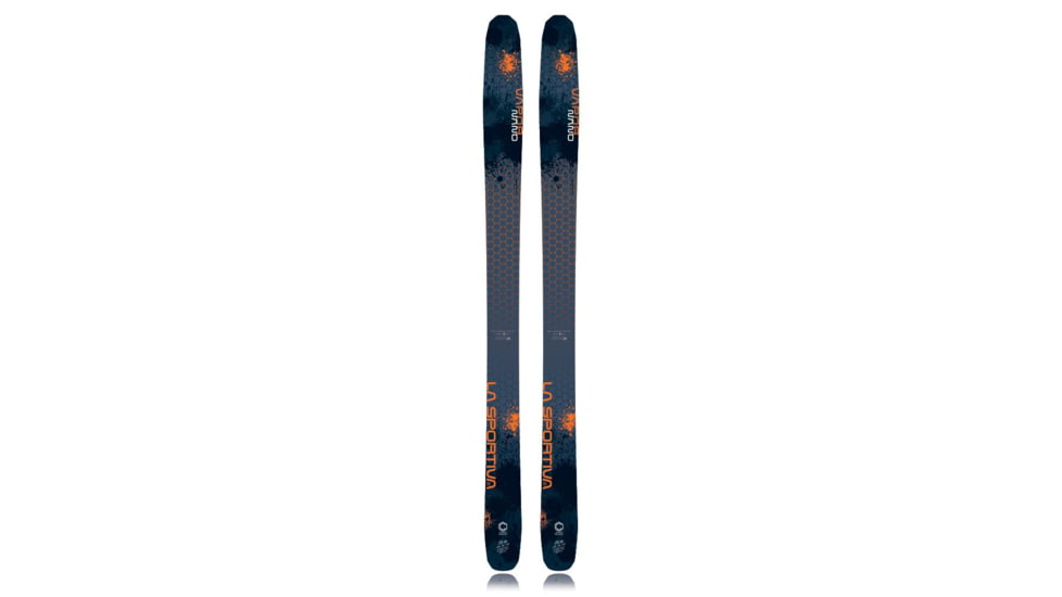La Sportiva Vapor Nano Backcountry Carbon Skis, White Blue, 179cm, 99K-606201-179