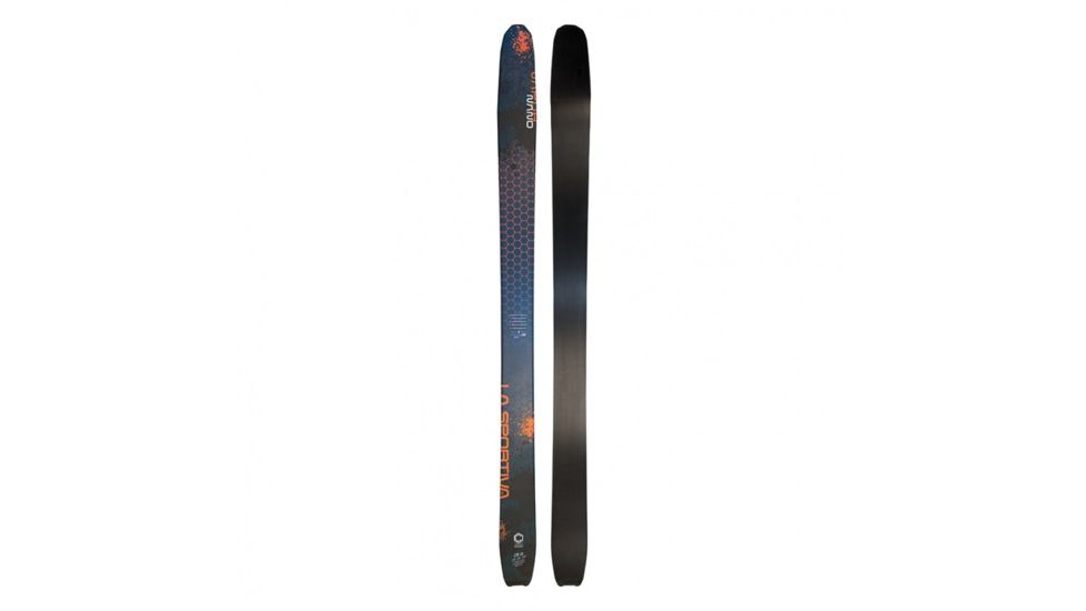 La Sportiva Vapor Nano Backcountry Carbon Skis, White Blue, 168cm, 99K-606201-168