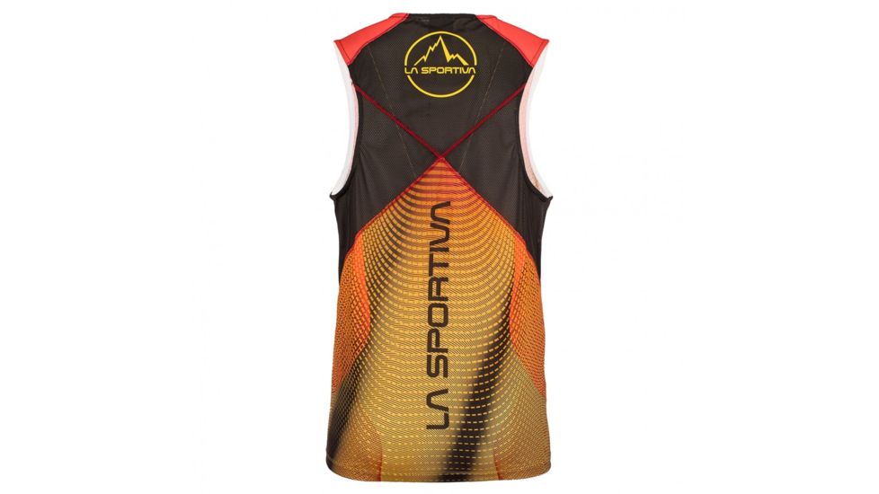 La Sportiva Velocity Tank - Men's, Black/Yellow, Small J43-999100-S