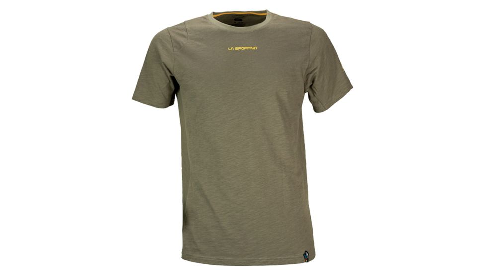 Vintage Logo T-Shirt - Mens-Taupe-Large