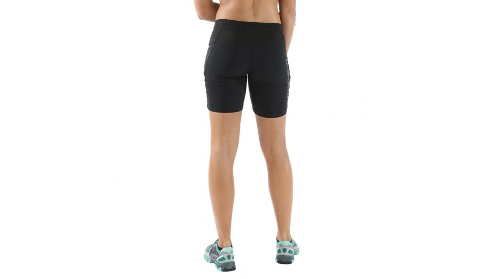 La Sportiva Waft Tight Short - Women's, Black/Grey, Extra Small K53-999901-XS