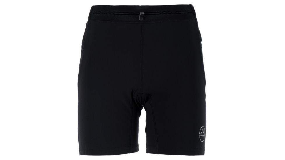 La Sportiva Waft Tight Short - Women's, Black/Grey, Extra Small K53-999901-XS