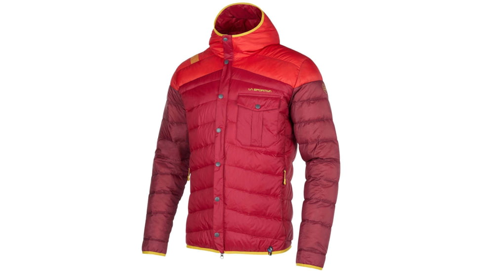 La Sportiva Wild Down Jacket - Men's, Sangria/Sunset, Extra Small, N91-320319-XS