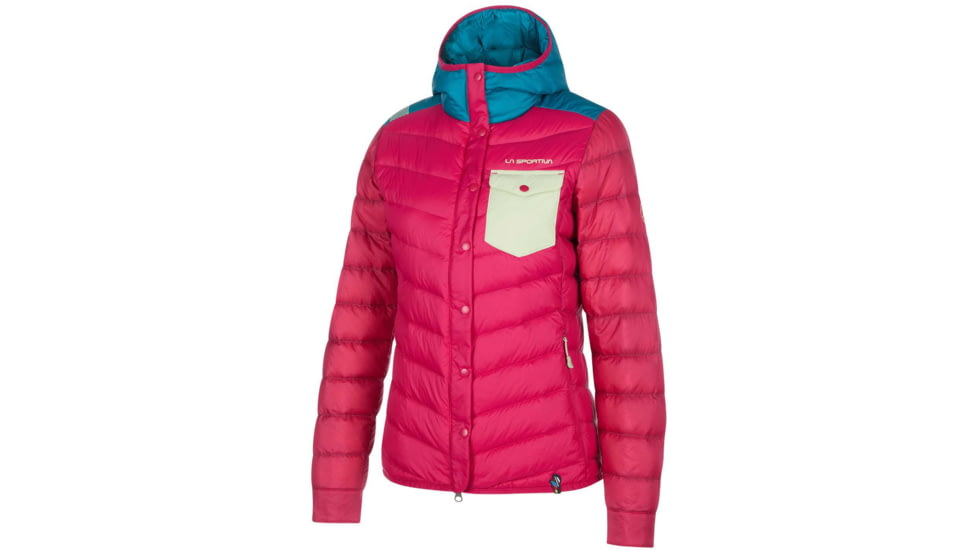 La Sportiva Wild Down Jacket - Women's, Cerise/Crystal, Large, O85-409635-L