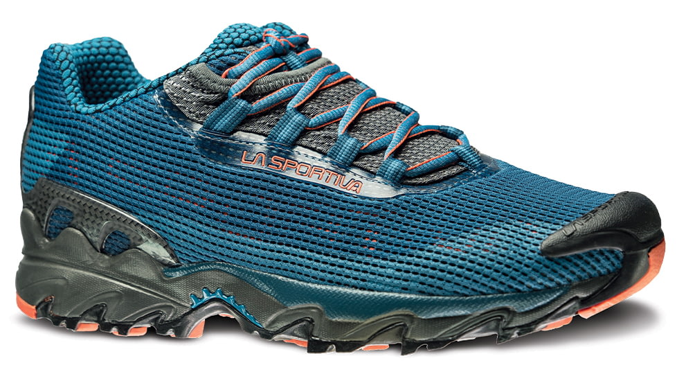 La Sportiva Wildcat Trail Running Shoe - Men's-Ocean/Flame-38