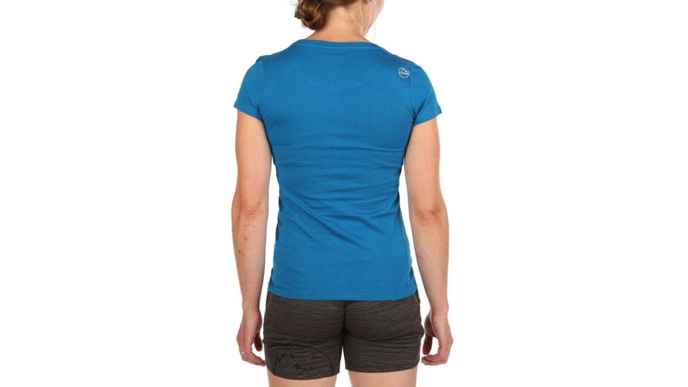 La Sportiva Windy T-Shirt - Womens, Neptune/Pacific Blue, Medium, O05-619621-M