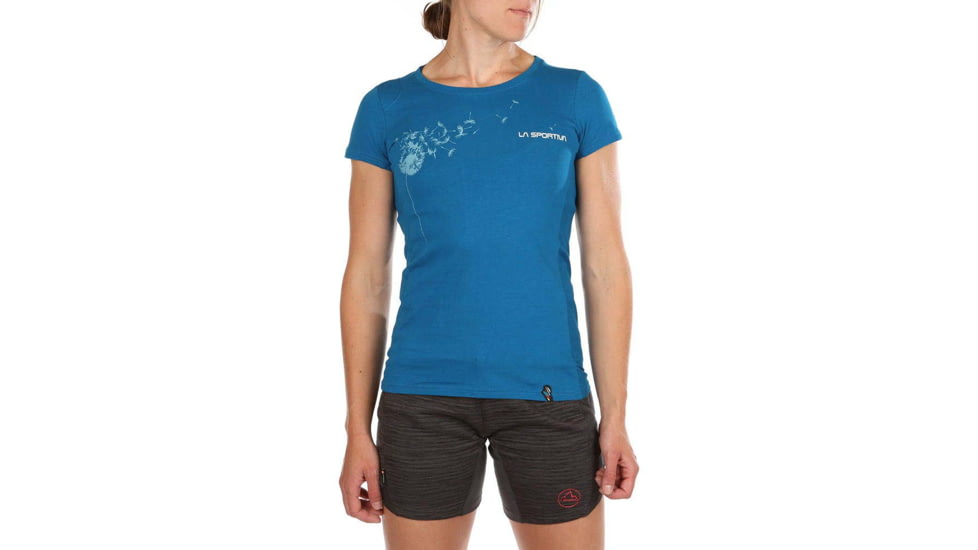 La Sportiva Windy T-Shirt - Womens, Neptune/Pacific Blue, Medium, O05-619621-M