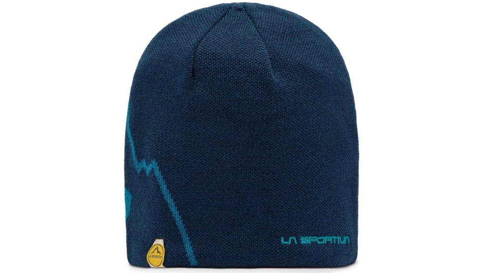 La Sportiva Woolly Beanie, Night Blue/Crystal, Small, Y38-629635-S