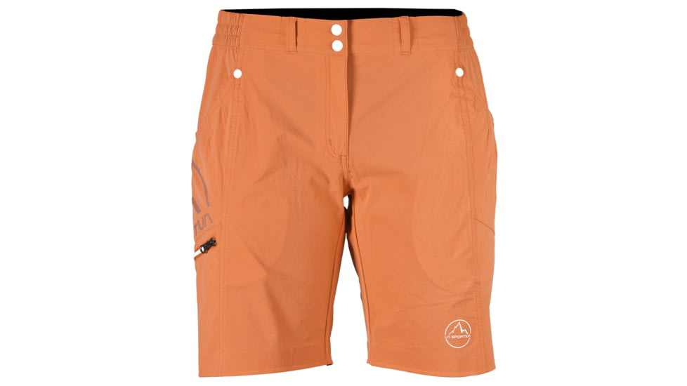 Zen Bermuda Short - Womens -Coral-8 in-X-Small