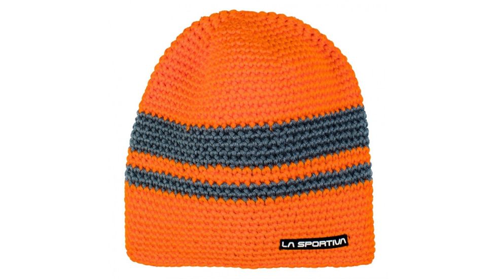 La Sportiva Zephir Beanie, Orange/Slate, Large, X38-200903-L