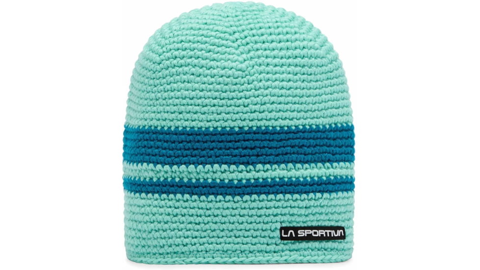 La Sportiva Zephir Beanie, Turquoise/Crystal, Large, X38-616635-L