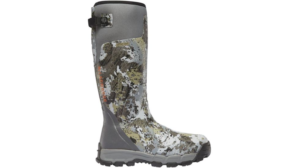 LaCrosse Alpha Burly Pro Boot, Optifade Elevated II , Uninsulated, 10, 376033-10