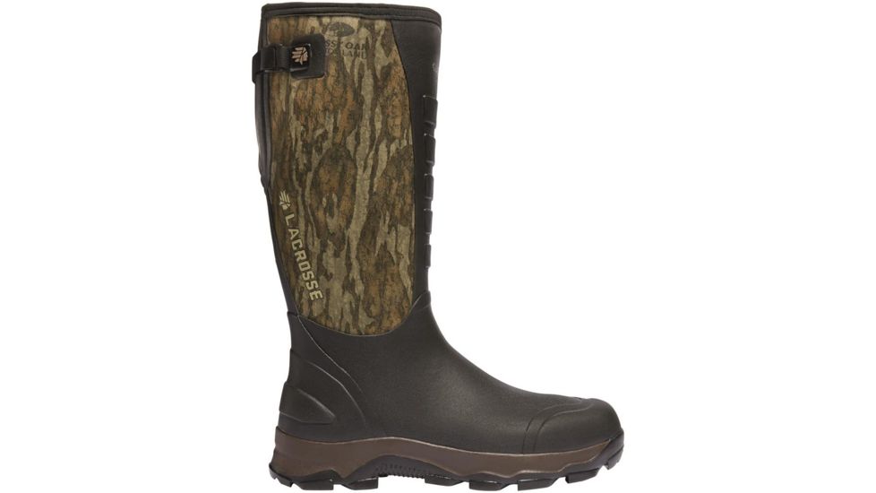 LaCrosse Footwear 4X Alpha Boot 7mm - Mens, Mossy Oak Bottomland, 12 80000