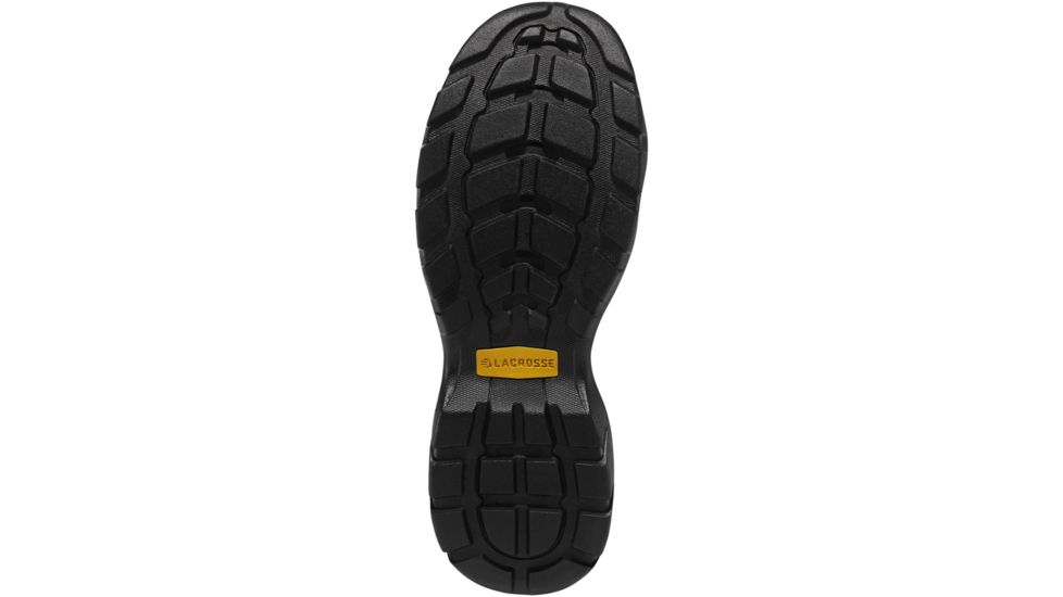 LaCrosse Footwear Alpha Muddy Mid 6in 3.5MM Rubber Hunting Boot - Mens, Black, 11 US, 612461-11