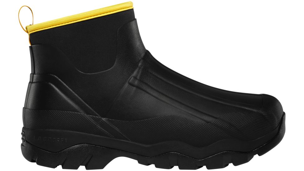 LaCrosse Footwear Alpha Muddy Mid 6in 3.5MM Rubber Hunting Boot - Mens, Black, 11 US, 612461-11
