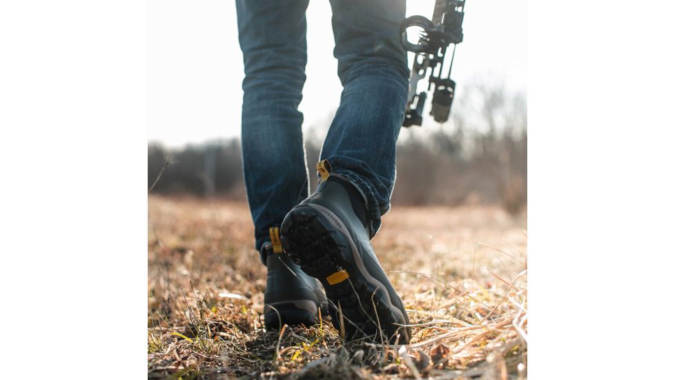 LaCrosse Footwear Alpha Muddy Mid 6in 3.5MM Rubber Hunting Boot - Mens, Stone, 10 US, 612460-10