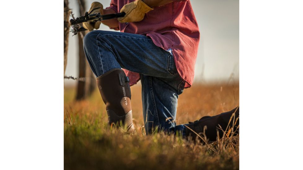 LaCrosse Footwear Alpha Range 14in 5.0MM Rubber Work Boot - Mens, Brown, 7 US, 602248-7