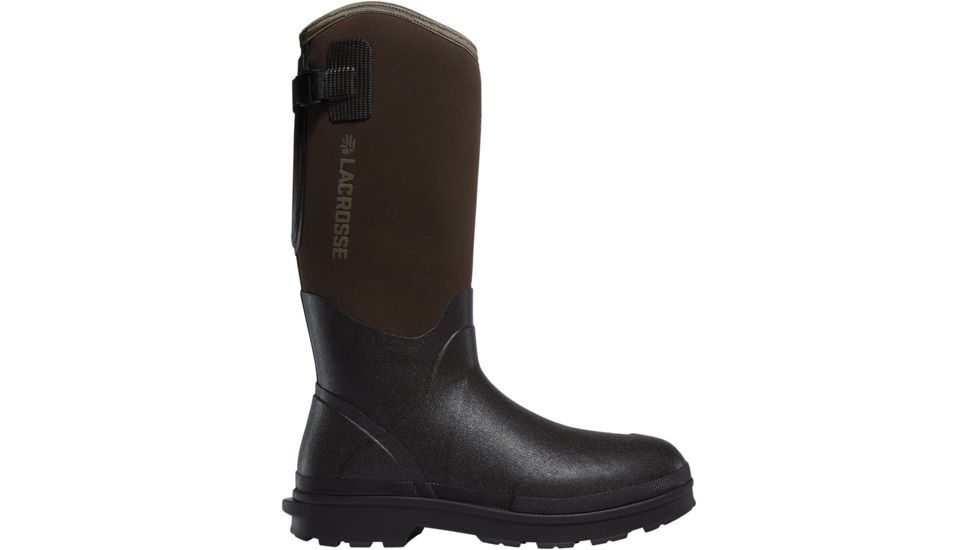 LaCrosse Footwear Alpha Range 14in 5.0MM Rubber Work Boot - Mens, Brown, 7 US, 602248-7