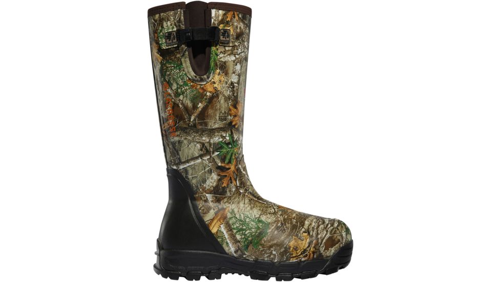 LaCrosse Footwear Alphaburly Pro Side-Zip 18in 1000G Boot - Mens, Realtree Edge, 8 US, 376030-8