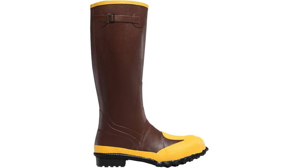 LaCrosse Footwear Protecta 16in Met SM Steel Toe Work Boot - Mens, Rust, 12 US, 00227050-12