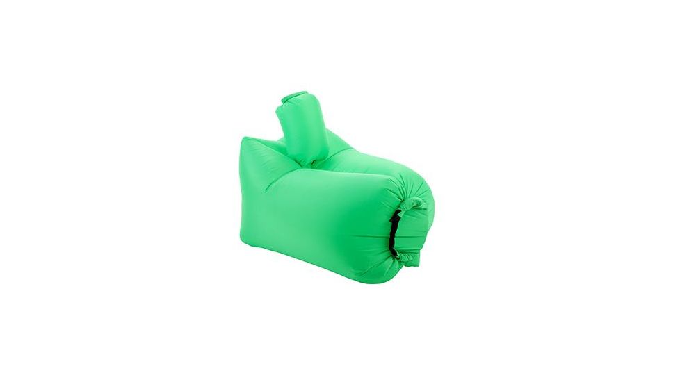 Lamzac Inflatable Chair, Grass Green, Grass Green, Nylon, 1 Year Mfg Warranty, LAM-00390