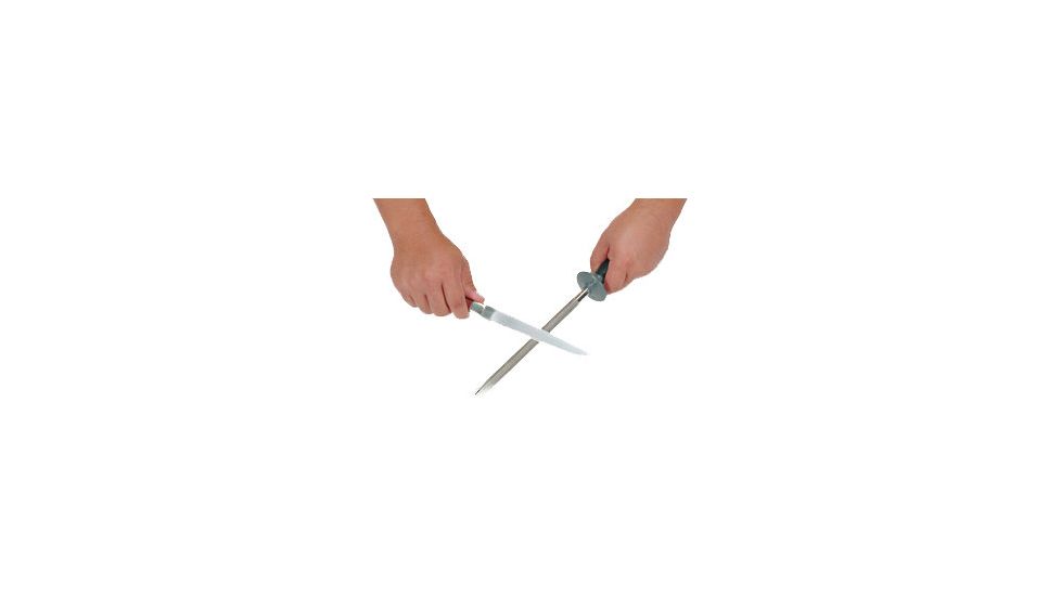 Lansky Sharpeners 9in. Diamond Butcher Steel Sharpener, Tapered LSS9D