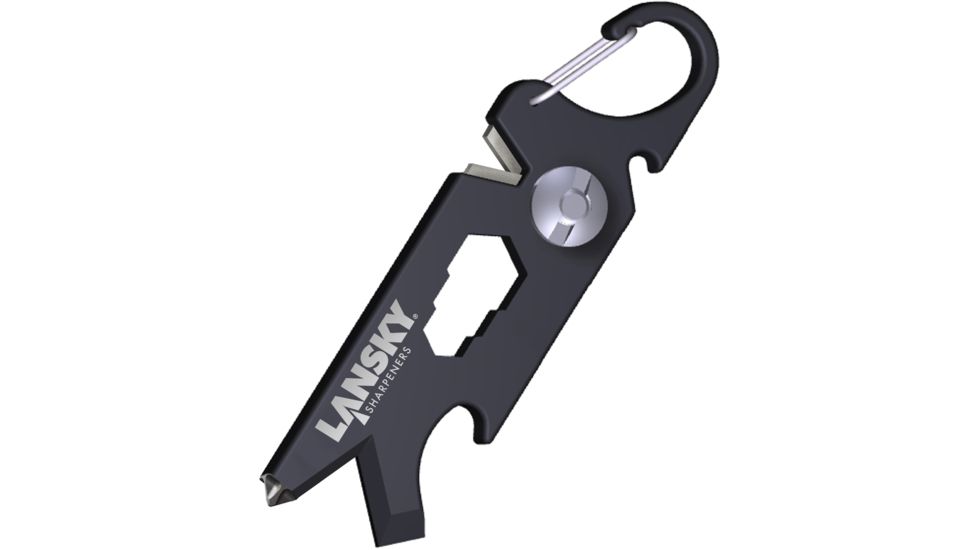 Lansky Sharpeners Roadie 8 in 1 Keychain Sharpener, ROAD1