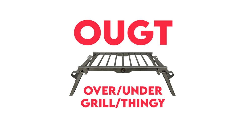 Lavabox Portable Campfire Over Under Grill Thingy: Stand and Grill In One!, SQ8403682