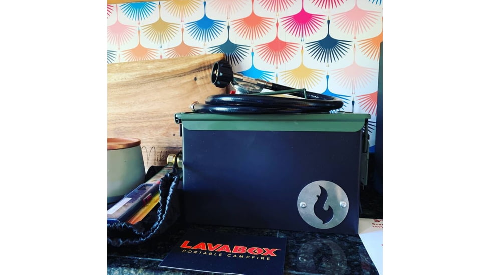 LavaBox Tabletop Vol-Can-O, Army Green/Black, SQ2464402