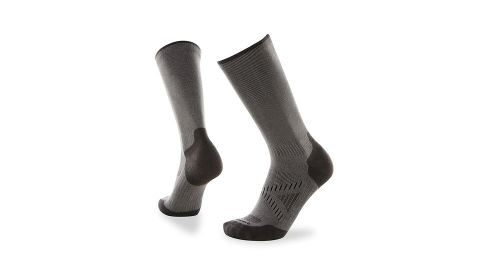 Le Bent Le Sock Outdoor Light Crew - Mens, Grey, Medium, SH1542-028-M