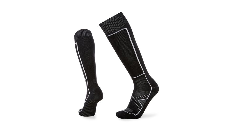 Le Bent Le Sock Snow Ultra Light - Mens, Black, Large, SS1511-002-L