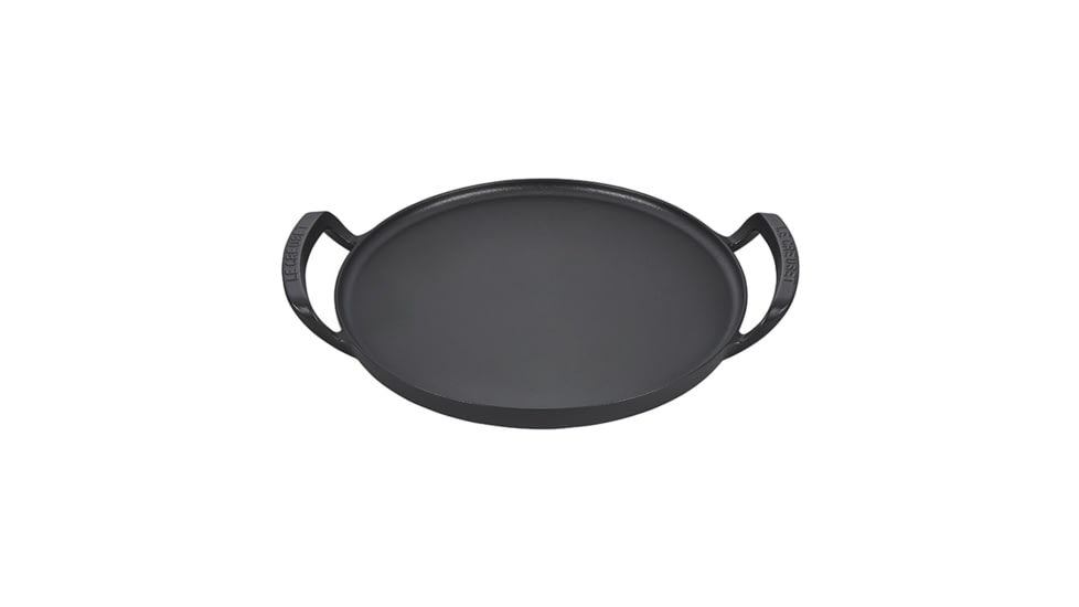 Le Creuset Alpine Outdoor Collection - Pizza Pan, Matte Black, 15in, 20272035000001