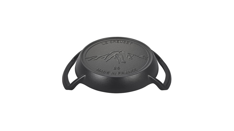 Le Creuset Alpine Outdoor Collection - Skillet, Matte Black, 10in, 20270025000001