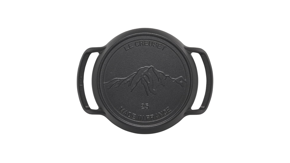 Le Creuset Alpine Outdoor Collection - Skillet, Matte Black, 10in, 20270025000001