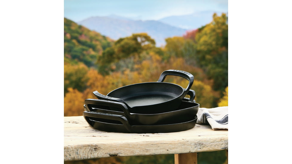 Le Creuset Alpine Outdoor Collection - Square Grill Basket, Matte Black, 12in, 20271030000001