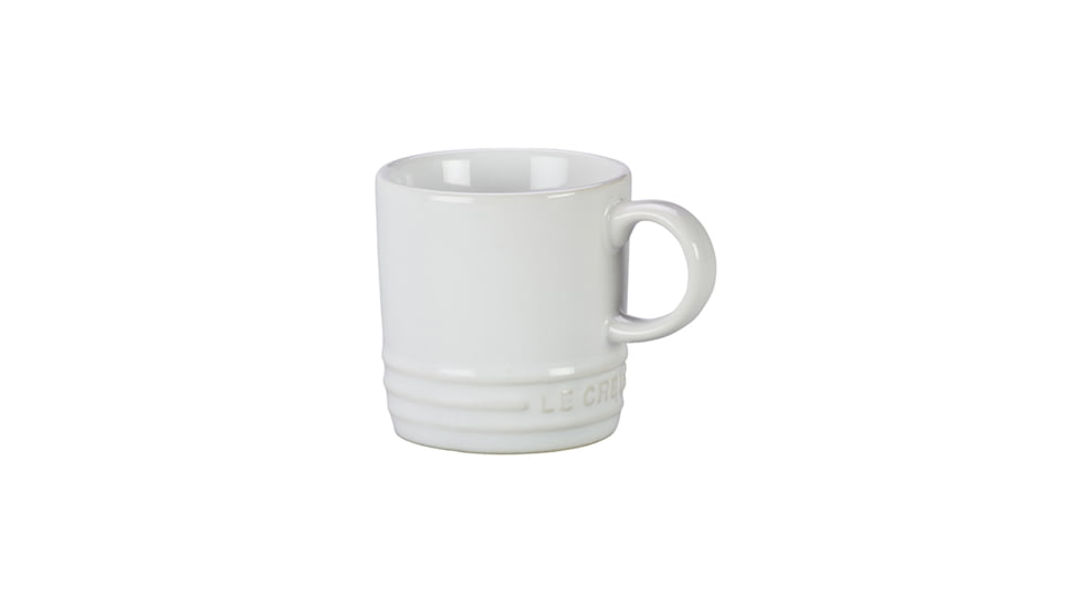 Le Creuset Espresso Mug, White, 3 oz, 70305110010000
