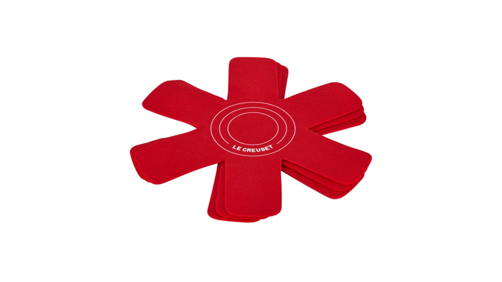 Le Creuset Felt Cookware Protectors - Set of 3, Cerise, 15.75in, ST00150000060001
