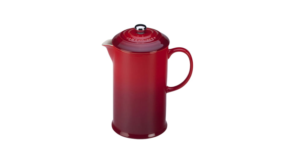 Le Creuset French Press, Cerise, 34 oz, 70706200060171