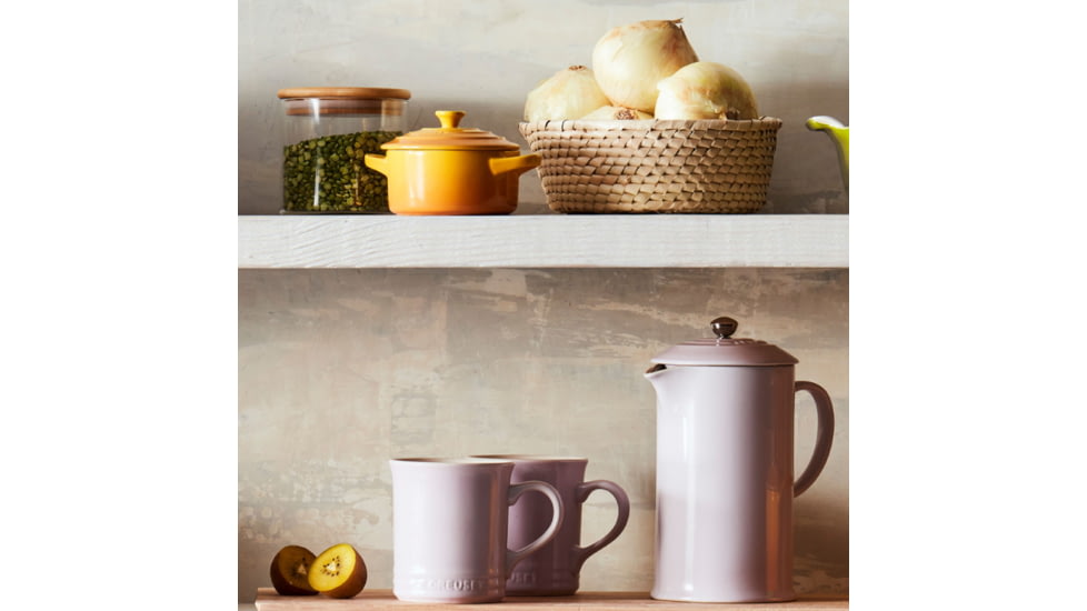 Le Creuset French Press, Shallot, 34 oz, 70706200065171