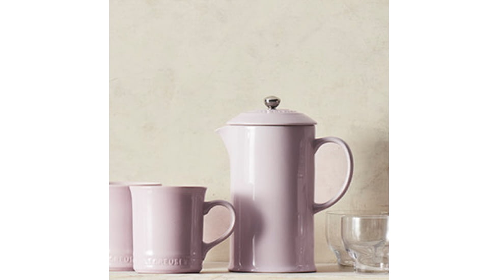 Le Creuset French Press, Shallot, 34 oz, 70706200065171