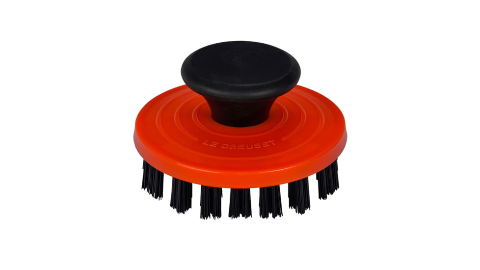 Le Creuset Nylon Brush, Flame, 3 1/4x3 1/4in, 41060000090005