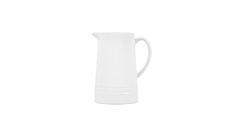 Le Creuset Signature Petite Pitcher, White, 10 oz, 70901130010005