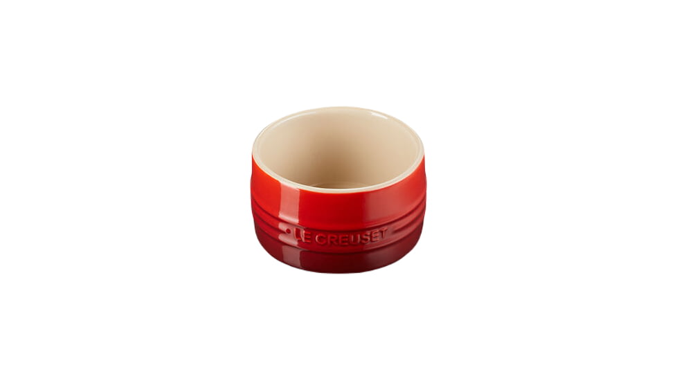 Le Creuset Straight Wall Ramekin, Cerise, 7043120060000