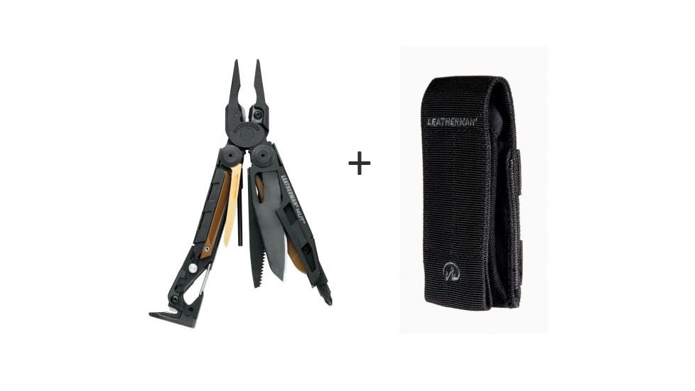 Leatherman MUT Black Multi-Tool w/ Leatherman MUT Tool Sheath