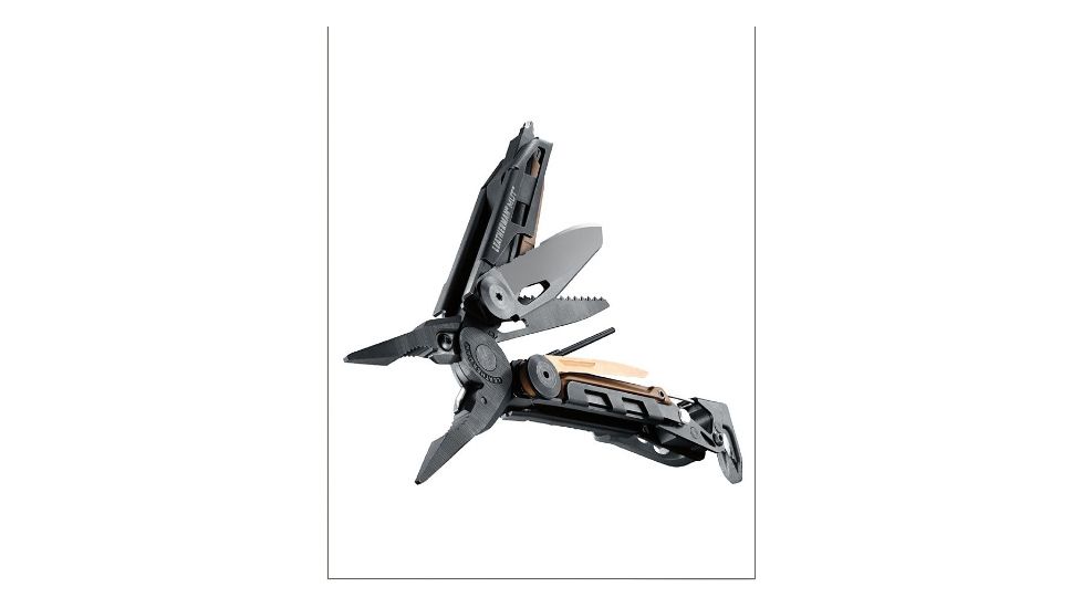 Leatherman MUT Black Oxide, Molle, Angle